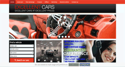 Desktop Screenshot of excellent-cars.co.uk